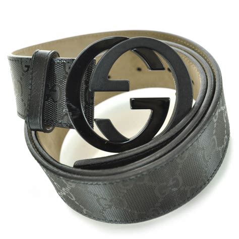 black gucci men's belt|Gucci belt men's black imprime.